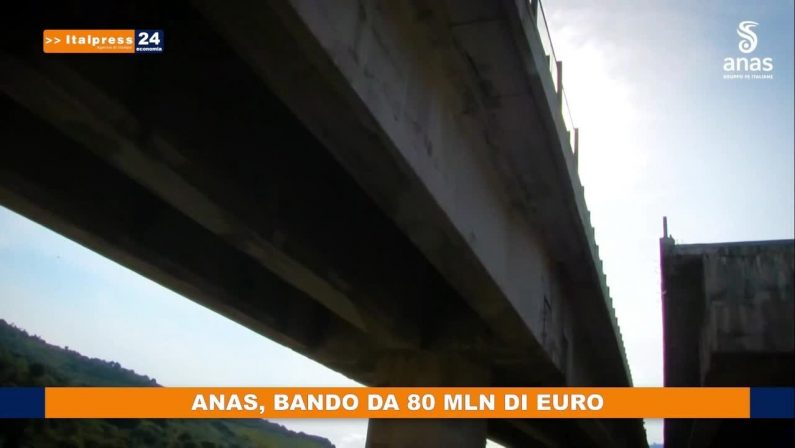 ANAS, bando da 80 mln di euro