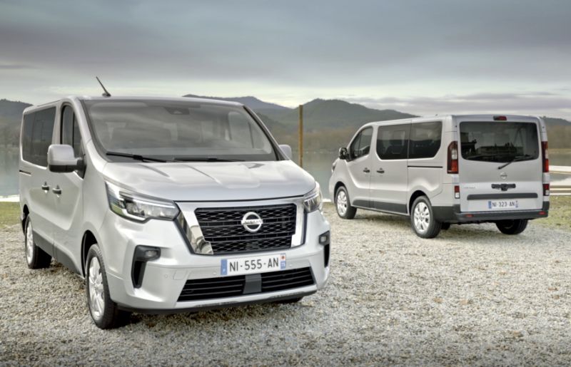 Nissan NV300 bus, nuove linee, motori e tecnologie sicurezza