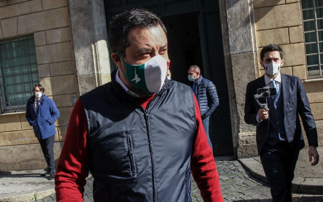 Covid, Salvini “Non abbassare guardia, ma no al virus della paura”