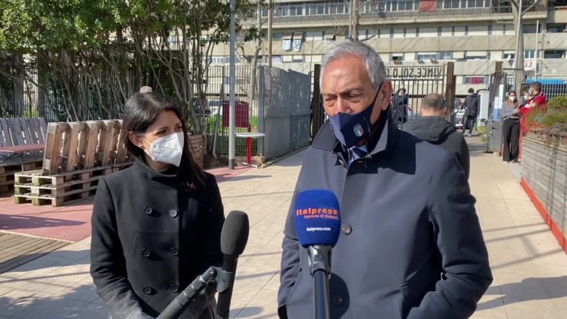 Gravina e Raggi avviano il progetto “Calciosociale” a Corviale