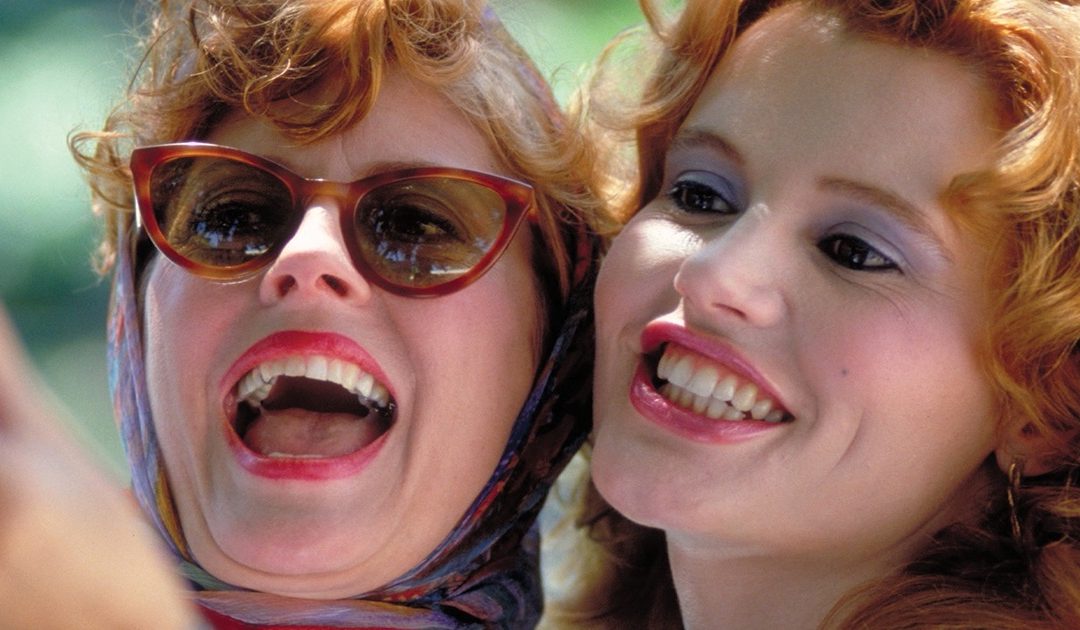 Geena Davis e Susan Sarandon in Thelma e Louise