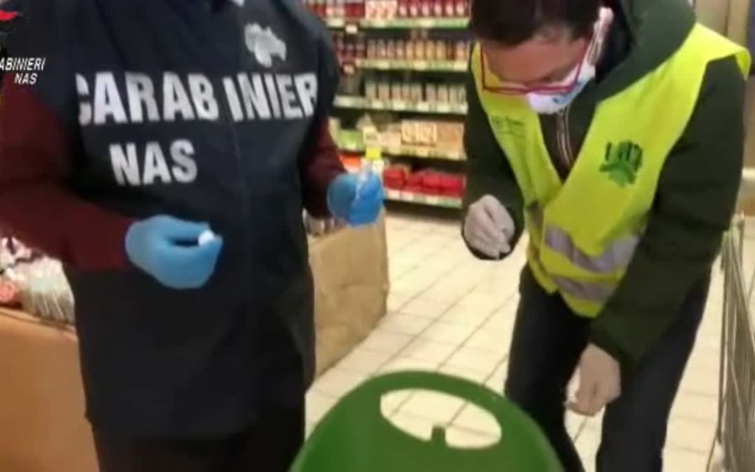 Nas nei supermercati, 18 tamponi positivi e 12 esercizi chiusi