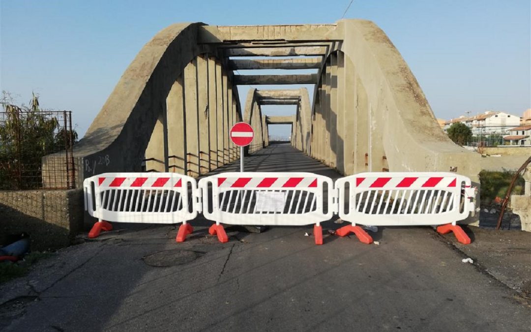 Il ponte di pilati di Melito in una foto d'archivio