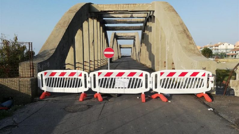 Sequestrato un ponte a rischio crollo in provincia di Reggio Calabria