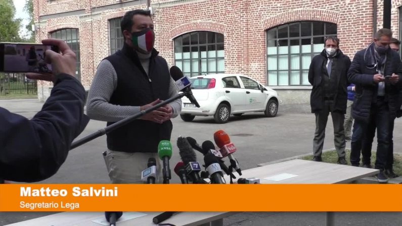 Salvini “Il 26 aprile si ritorna alla vita”