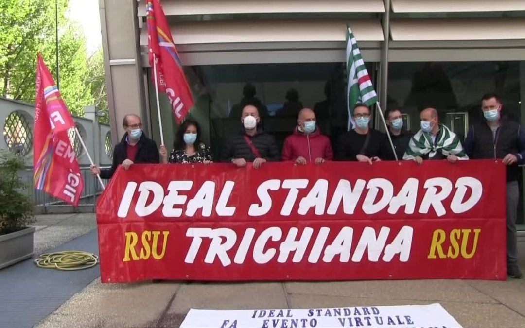 Lavoratori Ideal Standard temono delocalizzazione, manifestazione a Milano