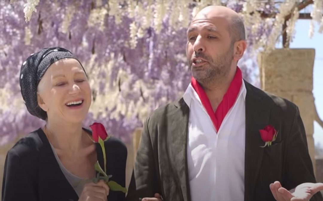 Helen Mirren e Checco Zalone