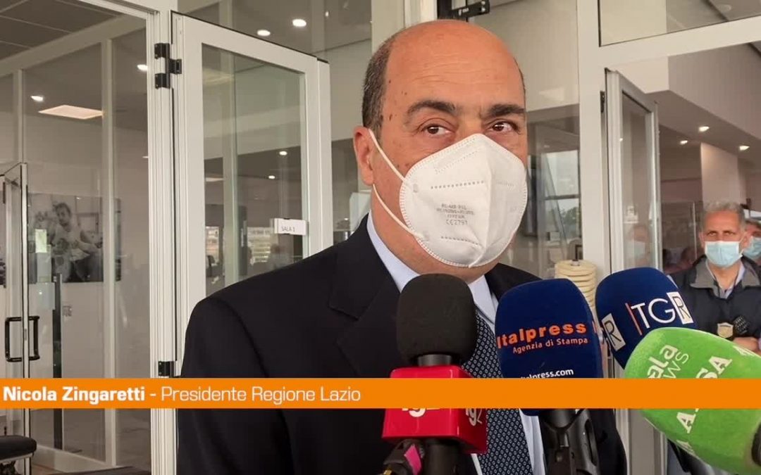 Zingaretti: “Oggi nel Lazio raggiungiamo 3 milioni di dosi somministrate”