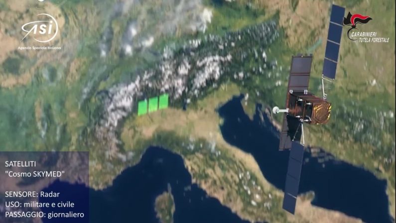 Carabinieri, tecnologie satellitari per la tutela delle foreste