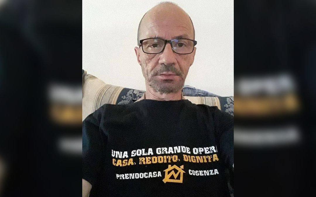 Antonio Marino con la maglia di Prendocasa Cosenza