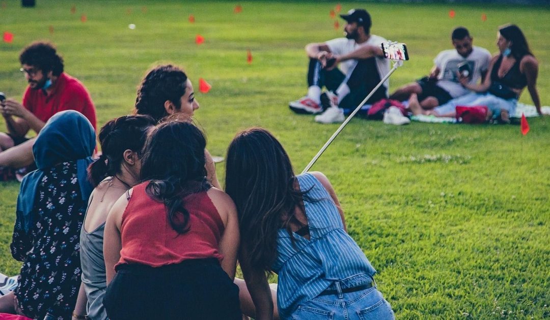 Un momento dei concerti sul prato "Rise up" lo scorso anno