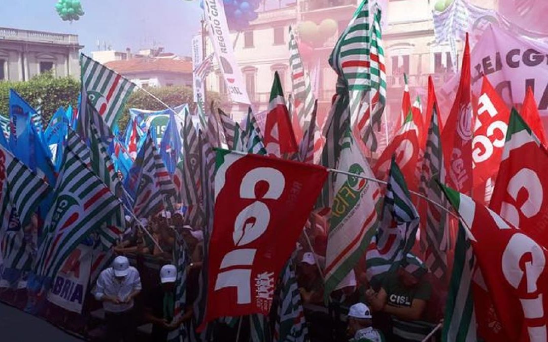 La manifestazione nazionale a Reggio Calabria del 22 giugno 2019