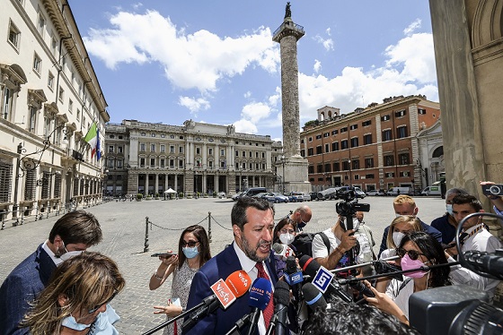 Salvini “Mi vaccinerò a brevissimo”