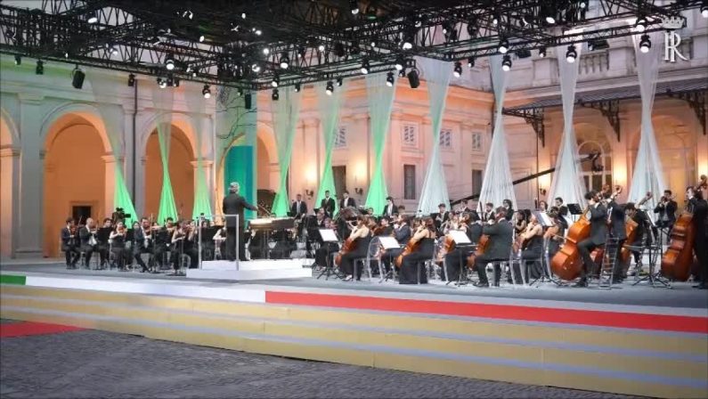 Il Presidente Mattarella al Concerto in occasione del G20 Cultura