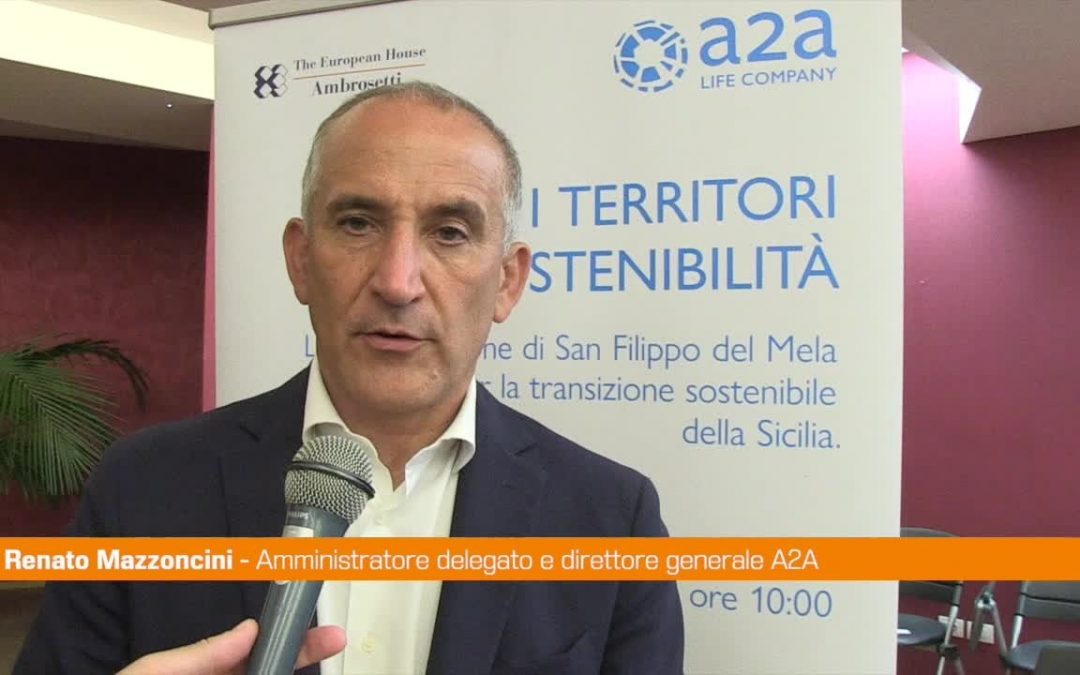 A2A, 450 mln per la riconversione della centrale di San Filippo del Mela