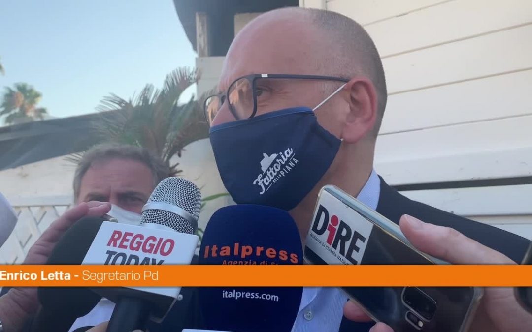 Letta “Chi contesta il Green Pass è contro la libertà”