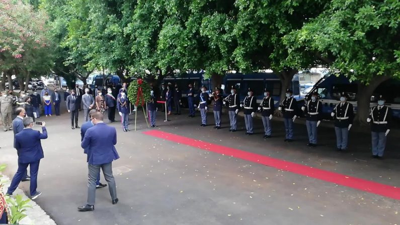 Via d’Amelio, Polizia di Stato ricorda le vittime