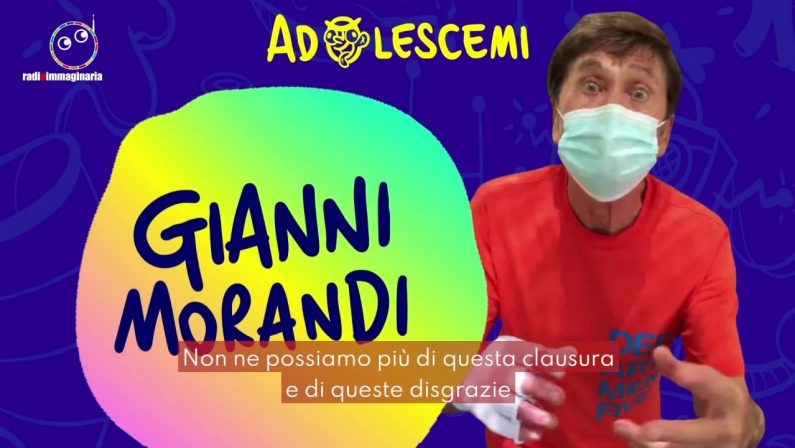 Gianni Morandi: “Dopo il Covid abbiamo tutti bisogno di allegria”