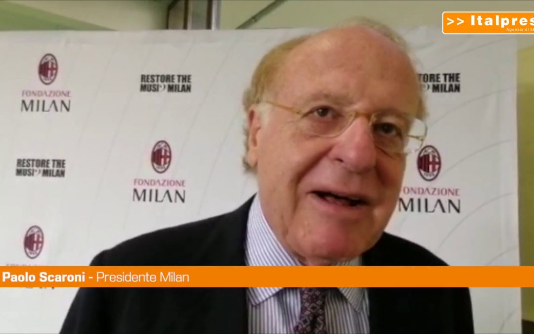 Scaroni: “Visto un Milan resiliente”