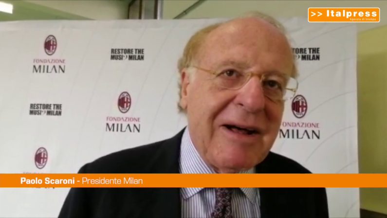 Scaroni: “Visto un Milan resiliente”