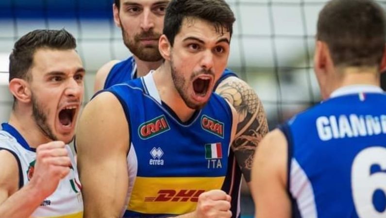 Volley, Daniele Lavia torna a casa: la festa nel Cosentino per il campione d'Europa