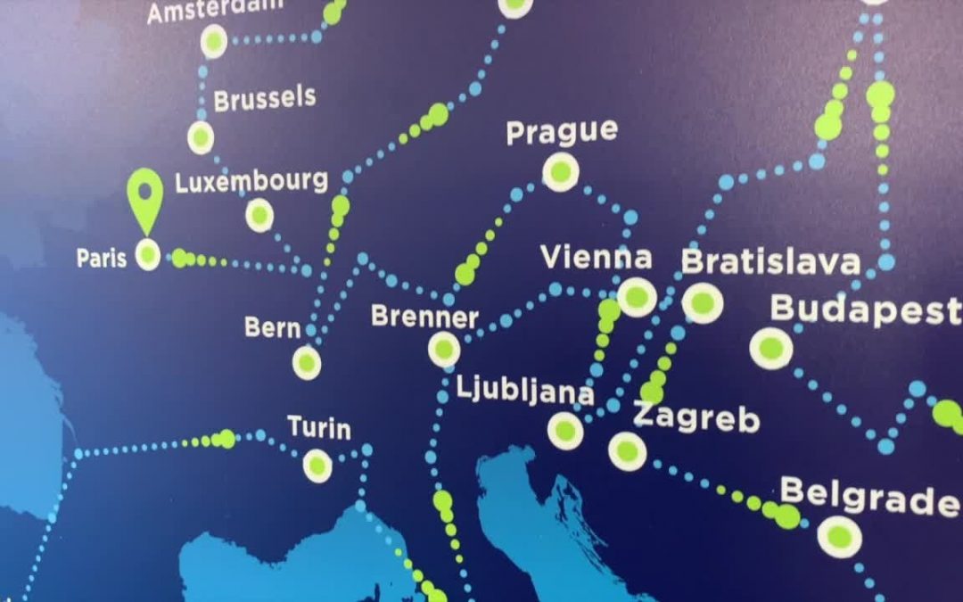 Il treno europeo Connecting Europe Express fa tappa a Roma