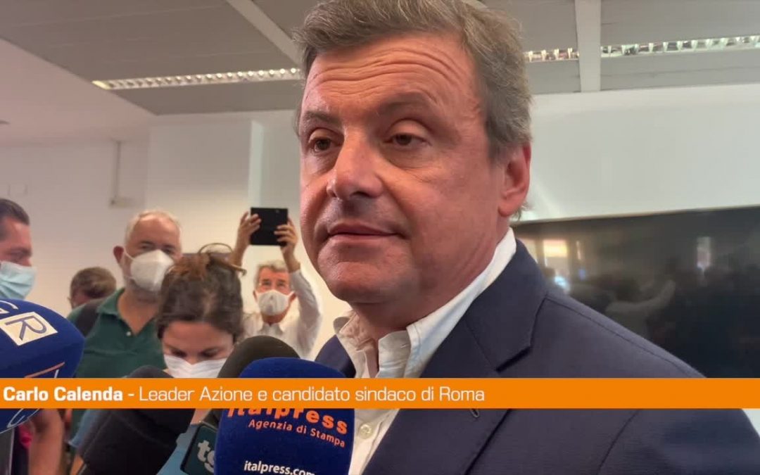 Roma, Calenda: “Con noi discontinuità”