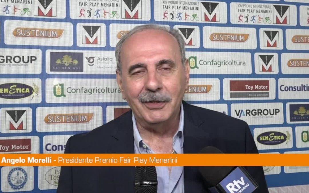 A Castiglion Fiorentino il XXV Premio Fair Play Menarini