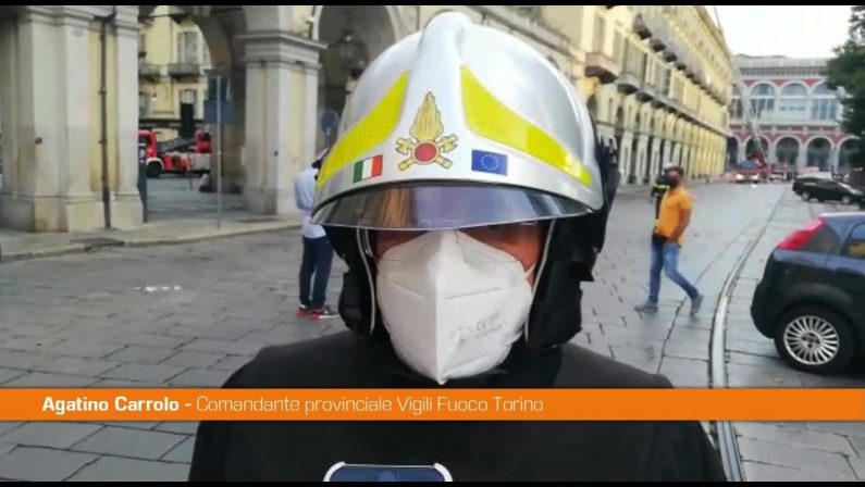 Incendio in centro a Torino, Vigili Fuoco “L’edificio è in sicurezza”