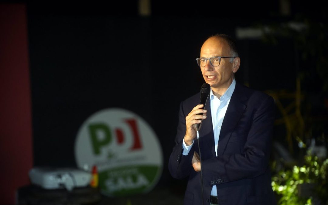 Letta “Ai ballottaggi convergenze sostanziali con i Cinque Stelle”