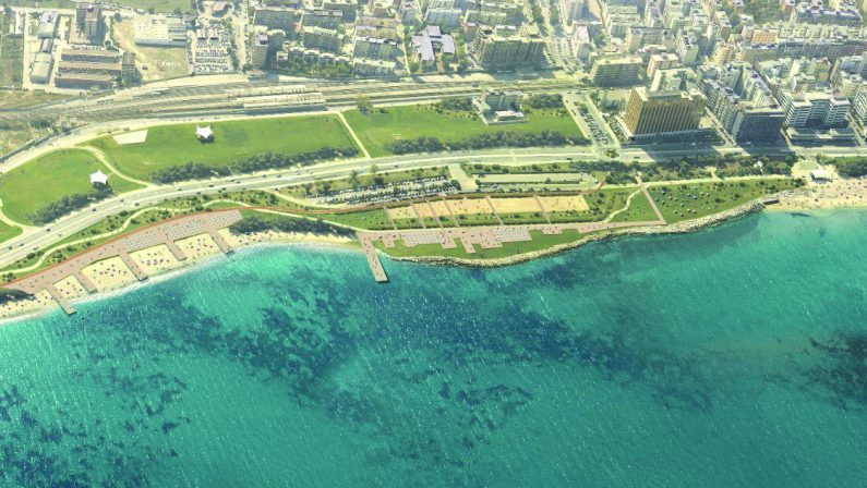 Bari, il progetto della grande spiaggia della costa Sud 