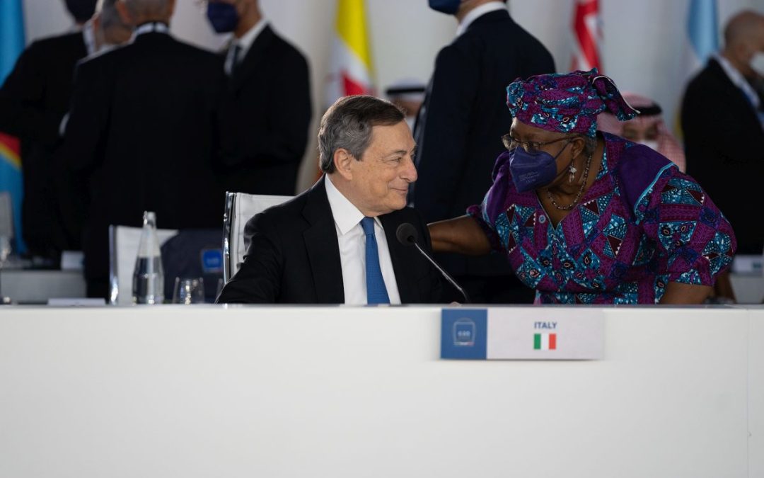 Draghi al G20 “Multilateralismo unica via”, accordo sulla Global Tax