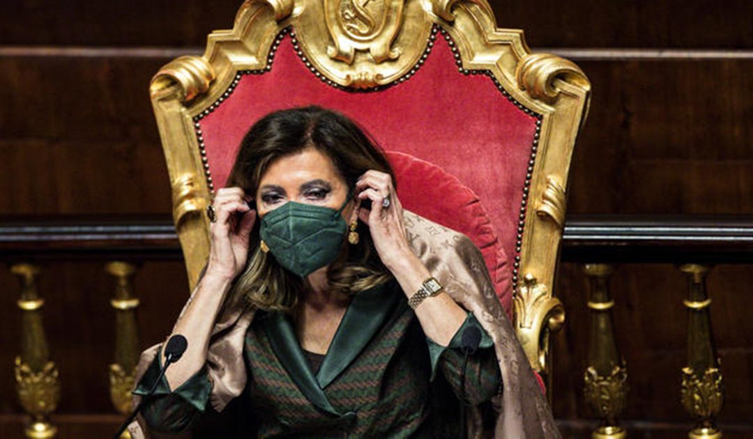 La presidente del Senato Casellati