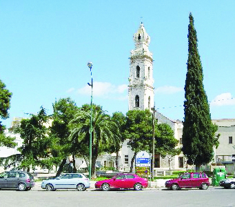 Il centro cittadino di Valenzano