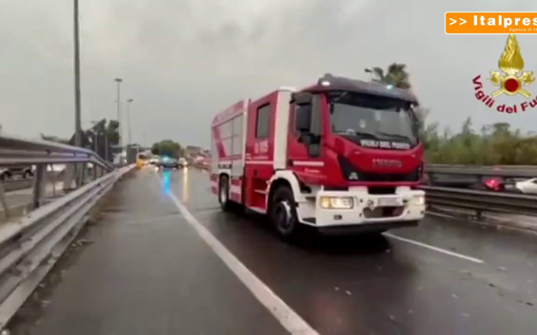 Maltempo, danni e allagamenti a Catania