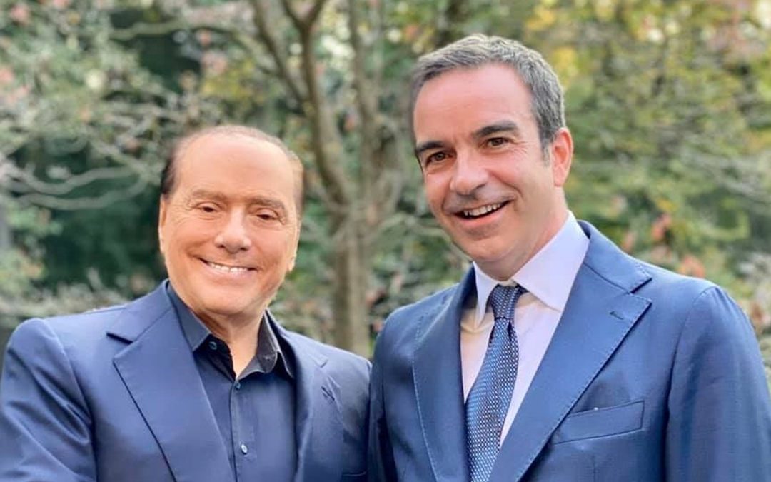 Roberto Occhiuto con Silvio Berlusconi