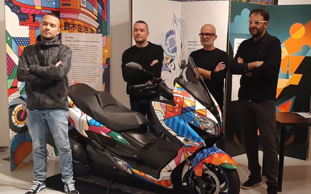 All’asta il Suzuki Burgman 400 personalizzato dai Van Orton