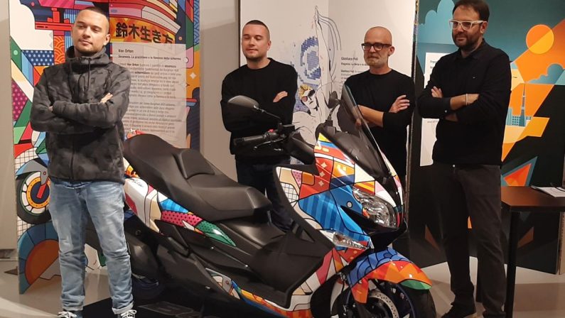 All’asta il Suzuki Burgman 400 personalizzato dai Van Orton