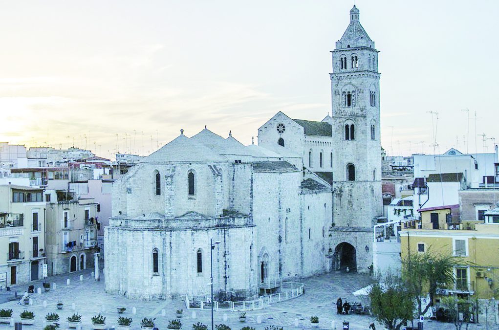 Il centro cittadino di Barletta