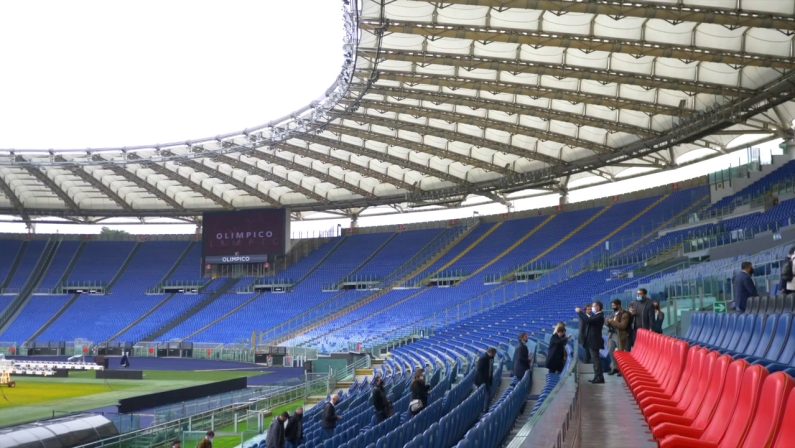 Inaugurato il tour dello stadio Olimpico a Roma