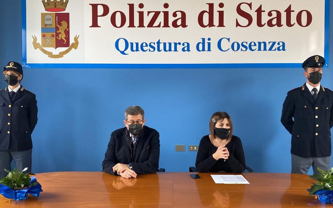 Il questore Giovanna Petrocca in conferenza stampa