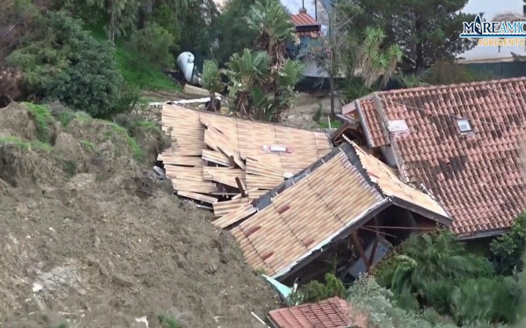 Mareamico “Crolla sulle case la collina di Eraclea Minoa”