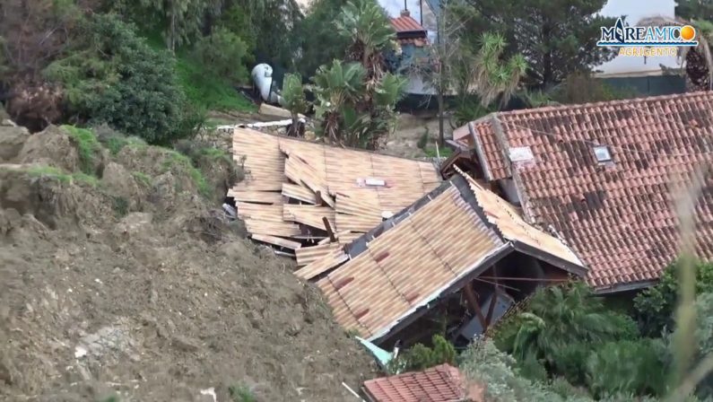 Mareamico “Crolla sulle case la collina di Eraclea Minoa”