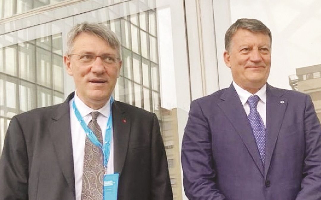 Maurizio Landini (Cgil) e Pierpaolo Bombardieri (Uil)