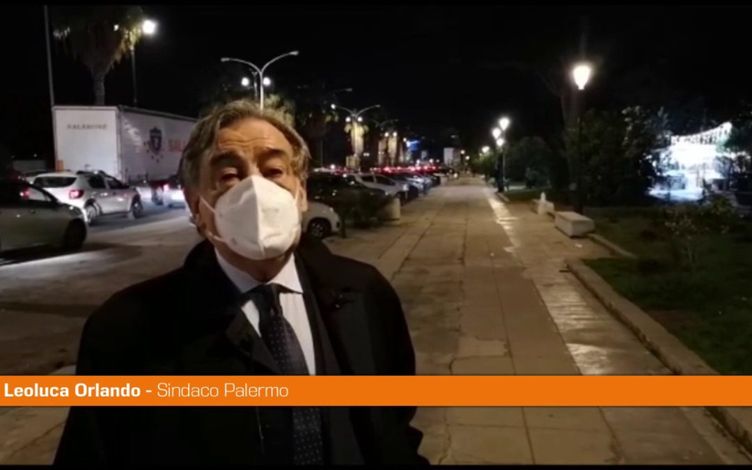 Nuovo impianto di illuminazione al Foro Italico di Palermo