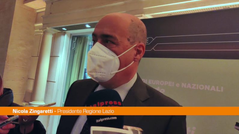 Zingaretti “Con fondi europei e Pnrr via a stagione rinascita Lazio”