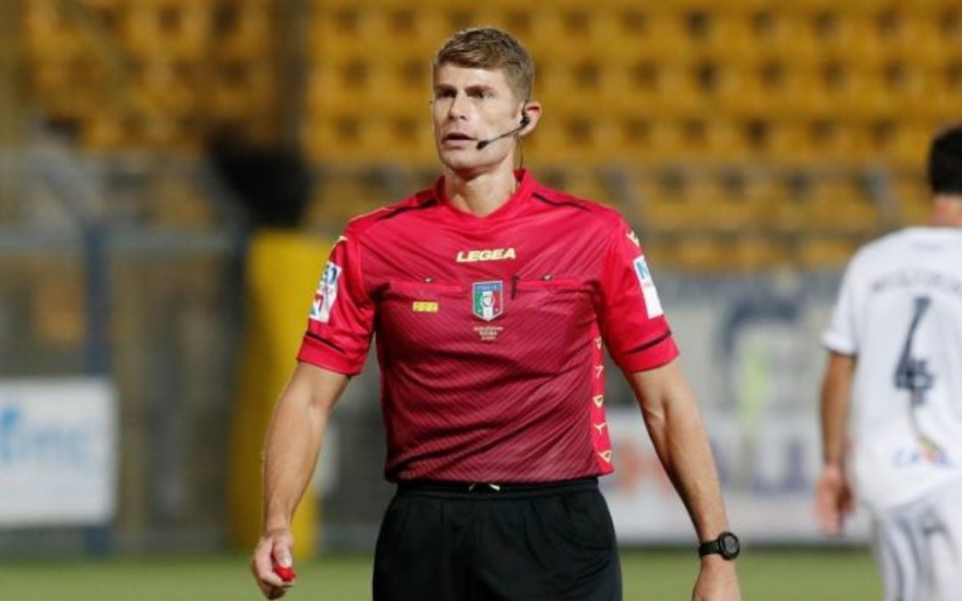 L’arbitro reggino Francesco Cosso al debutto nel campionato di Serie A