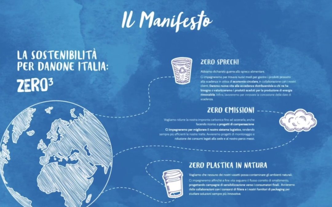 Danone, con “Zero al cubo” l’obiettivo è la lotta agli sprechi