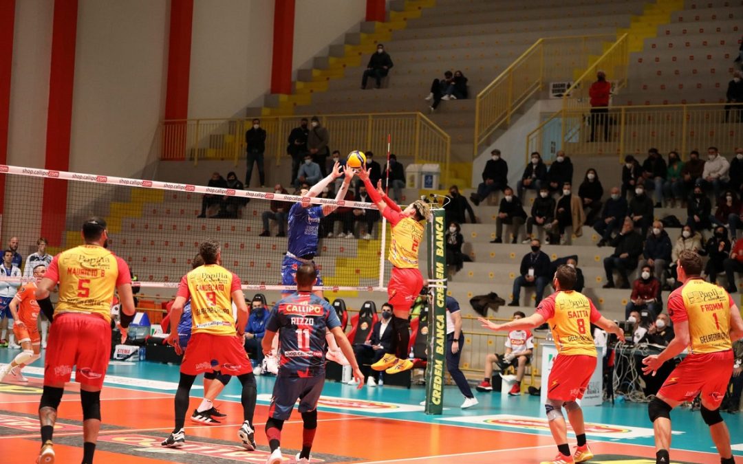 Volley: Tonno Callipo senza tris, ma la corsa salvezza continua