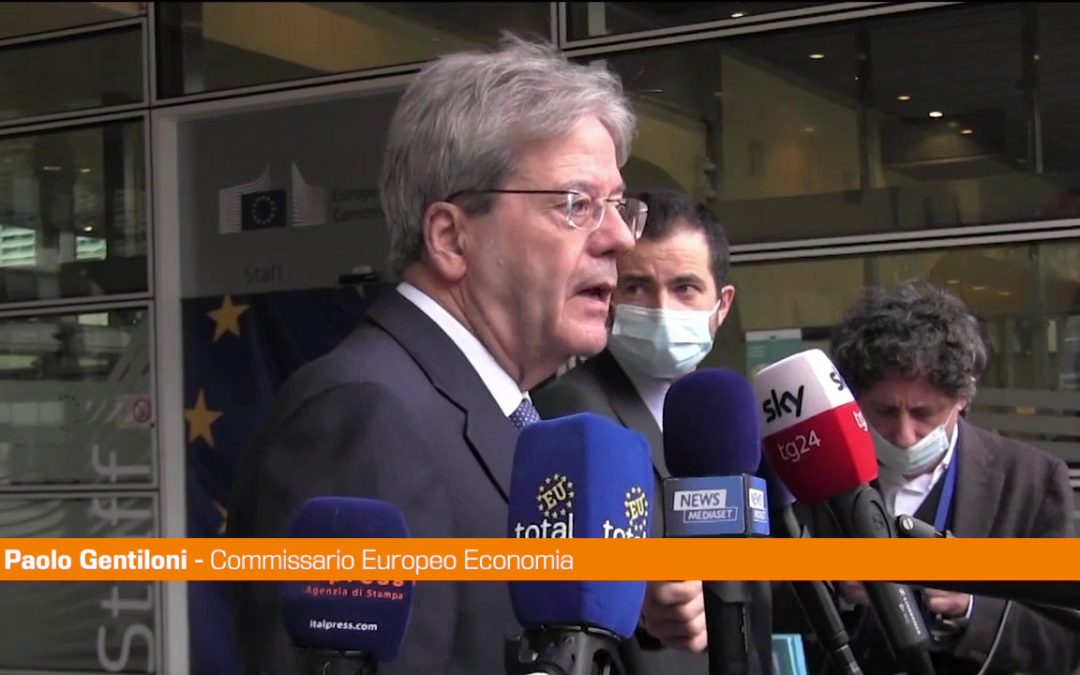 Gentiloni “L’Italia sta tornando ai livelli di crescita pre-Covid”